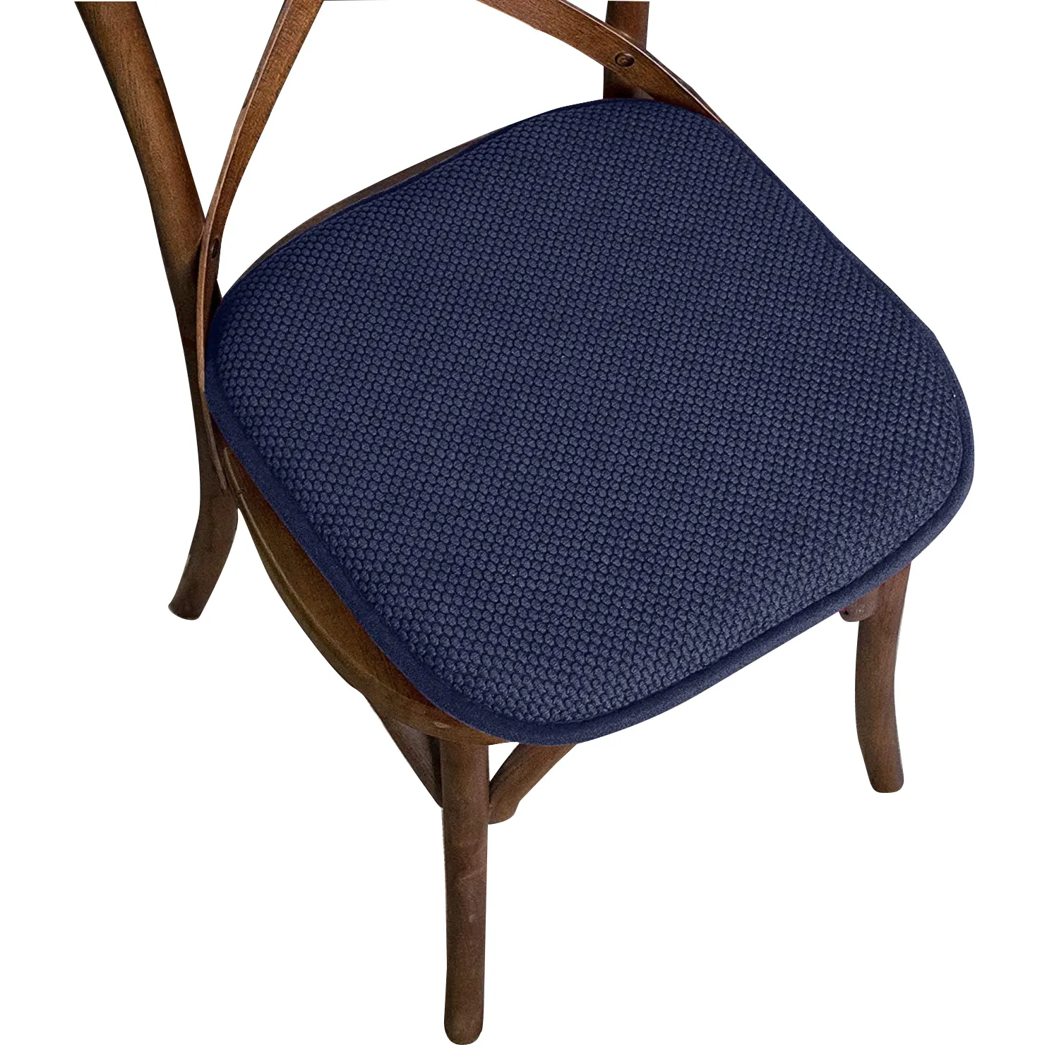 Almohadillas de espuma viscoelástica antideslizantes para asiento trasero, cojines portátiles para silla de oficina, 16X16 pulgadas