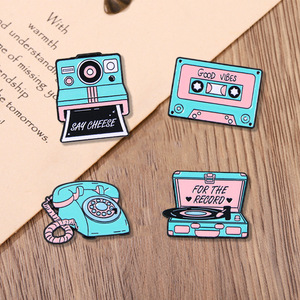 Tùy Chỉnh Kim Loại Cứng Mềm Men Pins Dễ Thương Trâm Huy Hiệu Militaryes An Ninh Đồng Phục Hat Cổ Áo Quần Áo Logo Vàng Kim Loại Pin Huy Hiệu - Product Image 3