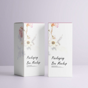 New Arrival Customized Size <strong>White</strong> Color <strong>10ml</strong>-100ml Serum Essential Oil Bottle Packaging Cosmetic Paper <strong>Box</strong> - Product Image 2
