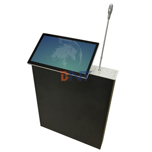 ODM Paperless Meeting Room Conference <strong>System</strong> Pop up Hidden <strong>Computer</strong> Lcd Desk Tv Monitor Motorized Lift Mechanism 15&quot;17&quot;18&quot;21&quot; - Product Image 2