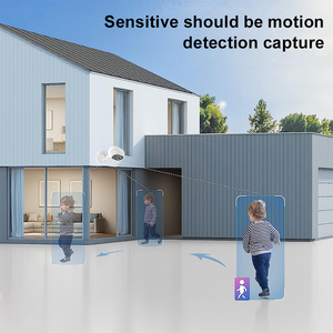 2024 A4 nuevo 1080P Wifi bebé cámara de monitoreo visión nocturna detección de movimiento alarma intercomunicador sistema de cámara para el hogar dormitorio bebé - Product Image 6