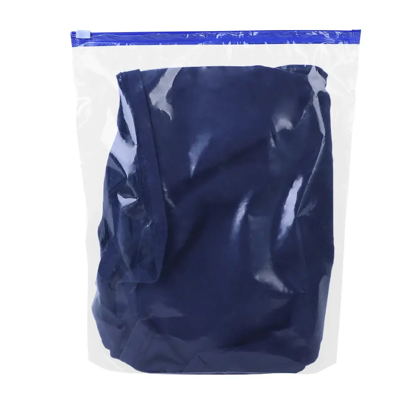 पर्यावरण के अनुकूल biodegradable खाद पीएलए कपड़े पैकेजिंग जिपर ज़िप ताला प्लास्टिक बैग के साथ लोगो प्रिंट प्लास्टिक पाली बैग