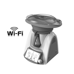 Çok amaçlı mutfak robotu LED dokunmatik kontrol mutfak makinesi 4 in 1 1000W güçlü 5 inç elektrikli ısıtma karıştırıcı 1500 220 - Product Image 4