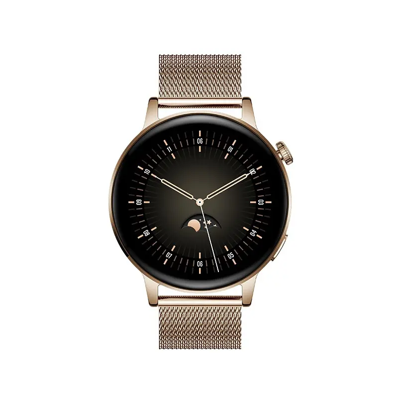 2022 Hot Ak03 Pro Ronde Smartwatch Voor Mannen Ip67 Waterdicht Bt Call Fitness Tracker 1.36Inch Ips Pro Smart Watch