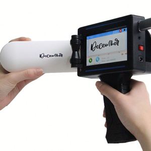 Hand Held Machine Jet Handjet Portable <strong>Printing</strong> Eggs Batch <strong>Coding</strong> Handled Helix Rotary <strong>Ink</strong> Balloon Cardboard Gun Inkjet Printer - Product Image 3