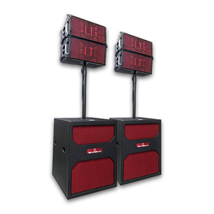 T.I Pro-110 All-in-one Bluetooth hoparlör konser ev partisi için 8 kanal mikser ile aktif PA sistemi hoparlör - Product Image 6