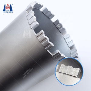 Huazuan Turbo Top Diamond Wave Core Broca Segmento Piezas de herramientas eléctricas personalizables para trabajos de hormigón Compatible con OEM - Product Image 4