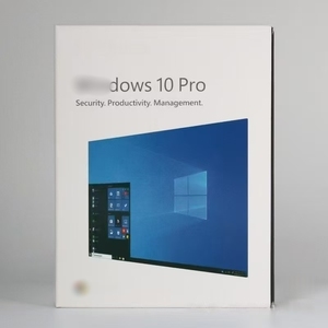 Caja de venta al por menor USB Win 10 Pro con licencia de por vida 100% Activación en línea Global Código clave Win10 Software MS Paquete completo en stock