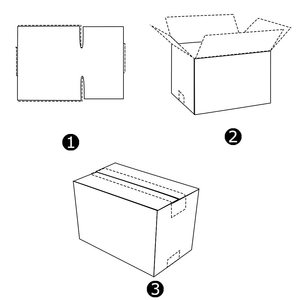 10x7x5 Inch Shipping Boxes White Corrugated Cardboard <strong>Box</strong> Mailing Small Business Packing <strong>Box</strong> - Product Image 5