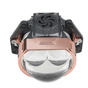 OEM 3.0เวอร์ชันตารางระบบระบายความร้อนด้วยพัดลมคู่ที่ยอดเยี่ยมของ G3เลนส์สี่เหลี่ยมโปรเจคเตอร์แบบสองไฟ LED โปรเจคเตอร์แบบซ้อนไฟหน้า - Product Image 1