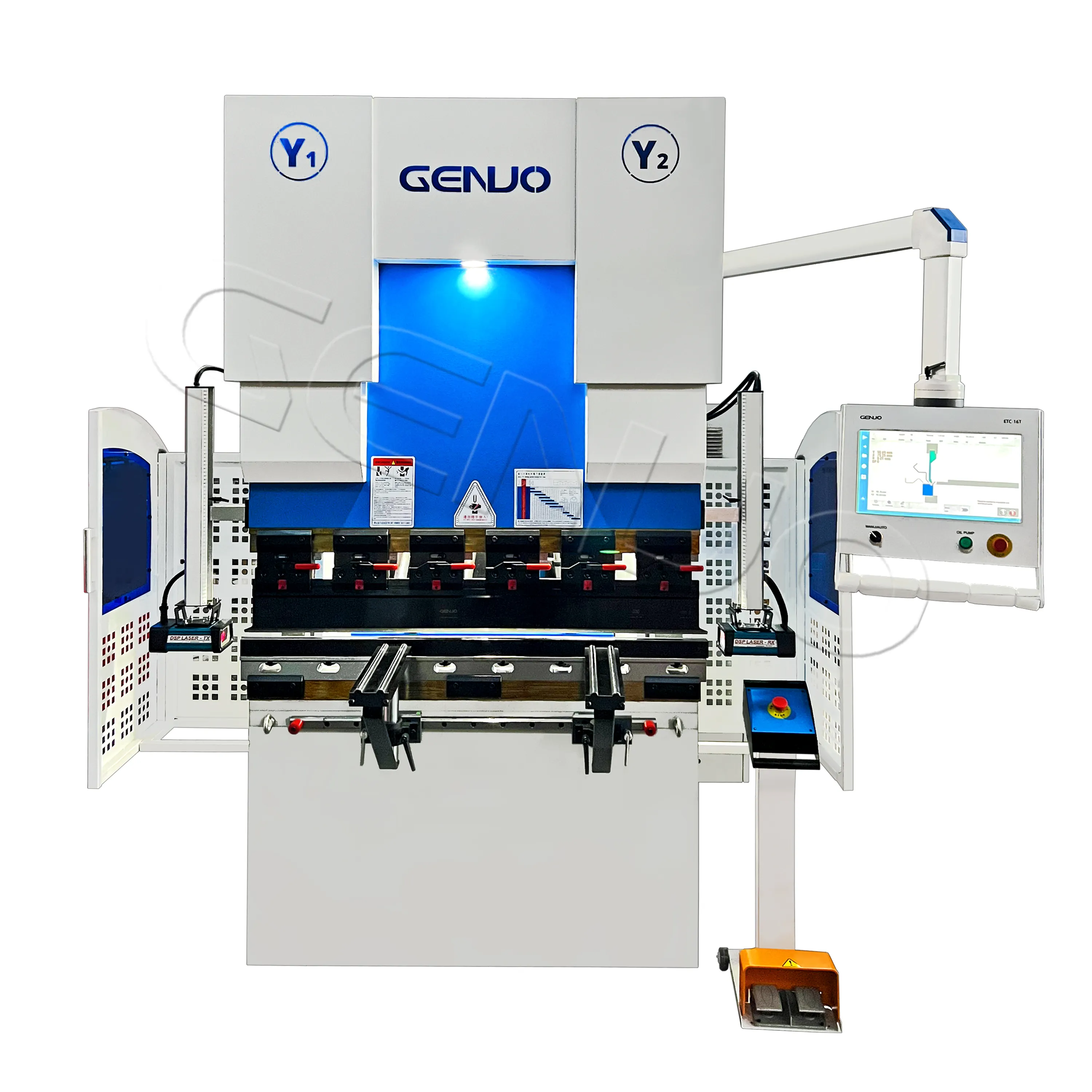 New ESC 100T/3200 Servo CNC Controller Press Brake Machine Sheet Metal Hydraulic Plate Bending Machine