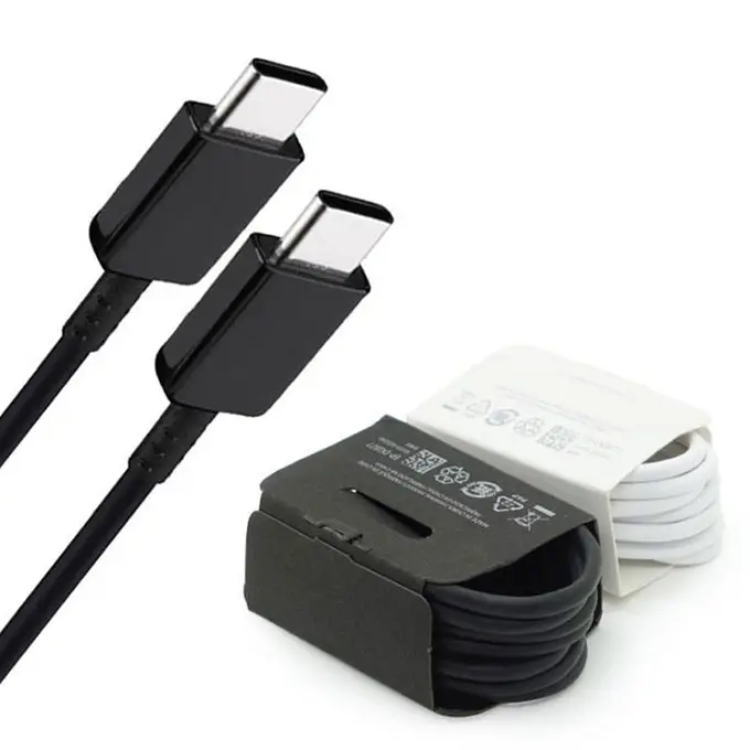 Charge rapide Kabel USB C cordon fil de téléphone chargeur super rapide câble Type-C pour Samsung Galaxy S24 S23 Ultra S22 S21 S20 Note 20 A53