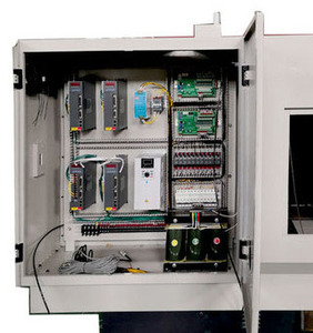 Hochpräzisions-Doppelkopf 4-Achsen-Automatisches Be- und Entladen Einzelspindel GSK CNC-System Drehmaschine zu verkaufen - Product Image 5