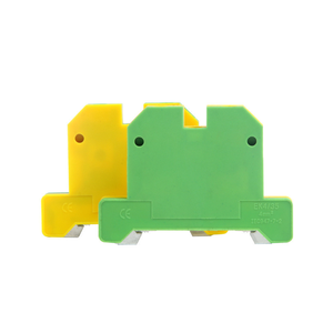 Flapper <strong>Spring</strong> Type Through Safety GuideConnector Feed Through Ground <strong>Terminal</strong> <strong>Block</strong> Screw <strong>Connection</strong> - Product Image 2