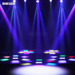 शीहैड मधुमक्खियों की आँखें 7x40w rgbw ज़ूम प्रकाश दर्पण और बिंदु नियंत्रण वाली बीम + वॉश हिलिंग हेड स्टेज <span class=keywords><strong>dmx</strong></span> - Product Image 3