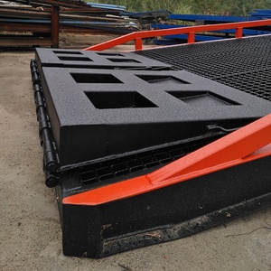 NIULI buen rendimiento 16T 16000KG nivelador de muelle de la carretilla elevadora móvil camión de paleta de la apilador tenedor ascensor rampa de carga - Product Image 5