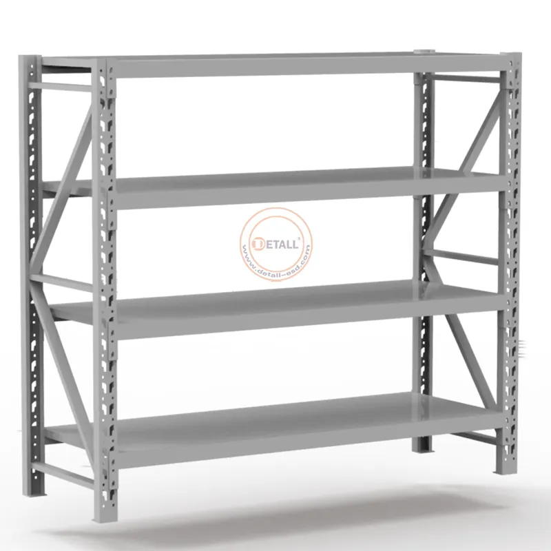 Heavy Duty Boltless Adjustable Industrial Warehouse Store Shelving Home Garage Metal Frame 5 Layer Tier Sheet Storage Shelf Rack