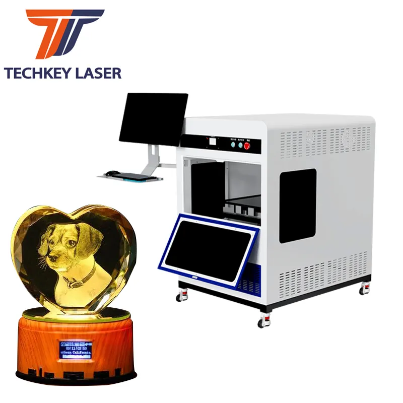 3d e 2d cube crystal macchina per incisione laser ritratto umano edificio e incisione medica su vetro acrilico per la progettazione