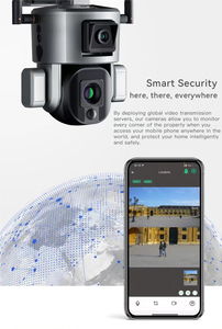รุ่นใหม่ Y5กล้องกลางแจ้งเป็น4พันคู่เลนส์,พลังงานแสงอาทิตย์กลางแจ้งกล้อง Wifi,ฟังก์ชั่นกันน้ำโลโก้ที่กำหนดเอง - Product Image 6
