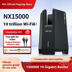 H3C/Xinhua 3 NX15000เครือข่าย2.5กรัมเครือข่ายพอร์ตคู่ความถี่ครอบคลุมเครือข่ายเต็มเครือข่ายตาข่ายสำหรับเราเตอร์ไร้สาย Wi-Fi6ความเร็วสูง - Product Image 3
