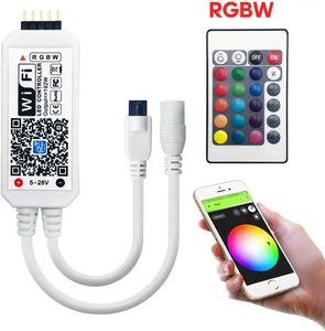 Schlussverkauf 2.4G Mini WLAN kabellos 24-Taste RGBW led-Controller für Smart-Lichttreifen - Product Image 2