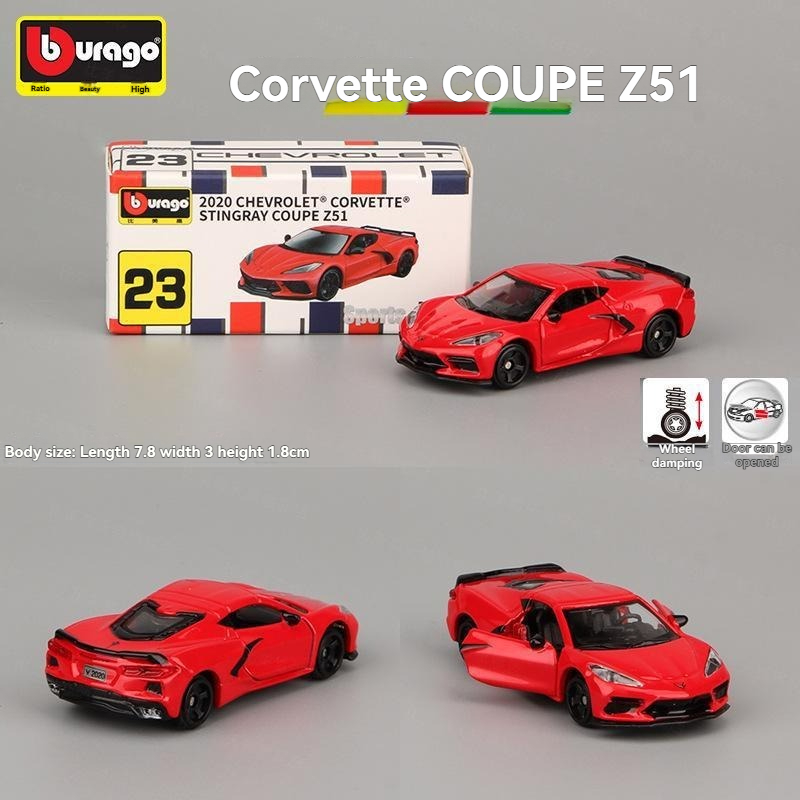 Corvette Rouge 28-59069 #23
