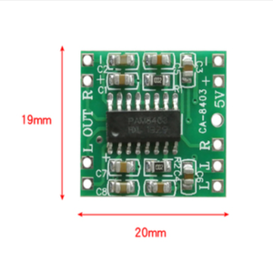 2*3W Klasse D Schalter PAM8403 Lautsprecher Leistungs verstärker modul Digitale Leistungs verstärker platine 2,5 ~ 5V USB-Netzteil DIY - Product Image 4