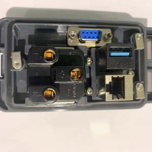 PURD-51 10A RJ45 USD3.0 D-SUB-9 Industrial Network Cabinet Multi <strong>Function</strong> <strong>Socket</strong> Communication Panel - Product Image 2