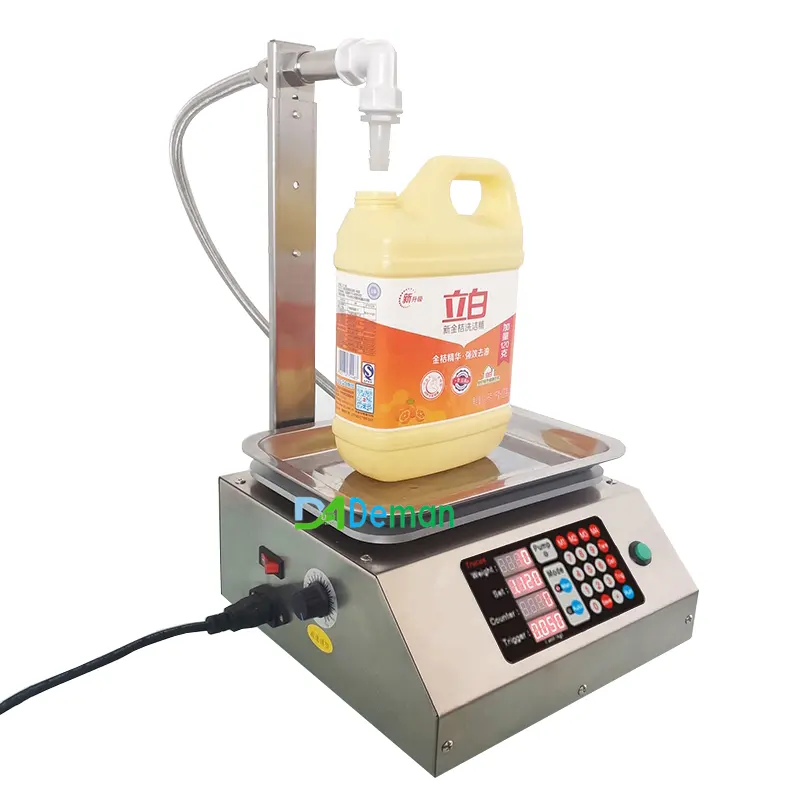 30g-15 kg 무게형 꿀 크림 참깨 페이스트 충전기 청량 음료 손 비누 주스 필러 기계