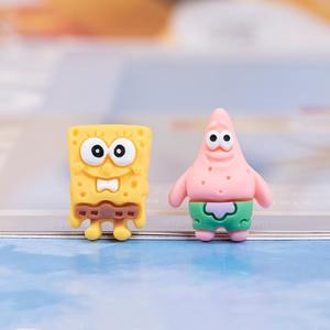 <span class=keywords><strong>SpongeBob</strong></span> <span class=keywords><strong>Squarepants</strong></span> DIY Nhựa Thủ công mỹ nghệ sinh thái thân thiện kem keo điện thoại di động Trường hợp với bản vá lỗ cho tóc & Giày phụ kiện - Product Image 2