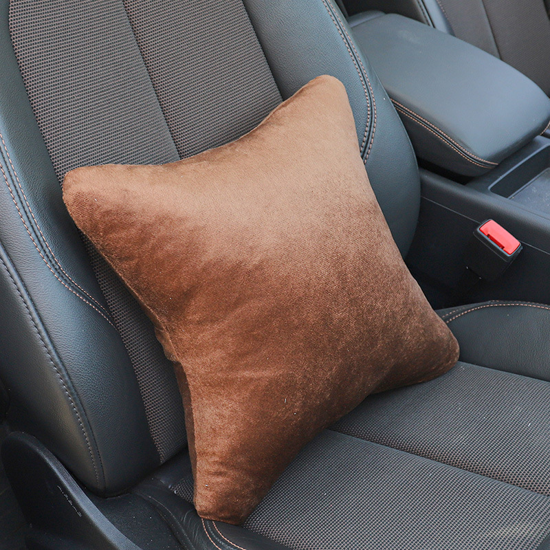 Coffee-colored lumbar support (1 unit)