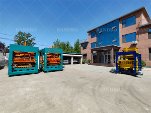 RANDRO เครื่องทําอิฐบล็อกประสานดินเหนียวแบบแมนนวล เครื่องทําอิฐคอนกรีต - Product Image 6