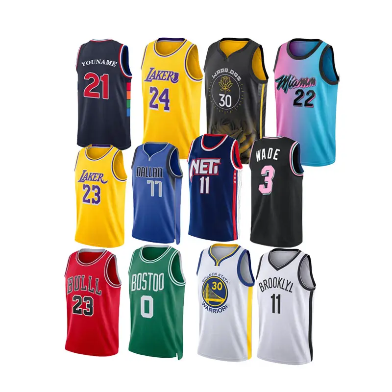 Nbaing reversibles Großhandel Basketball-Anzüge Sublimations-Jekot Großhandel einfarbig Jugend individuelle Basketball-Anzüge Einform