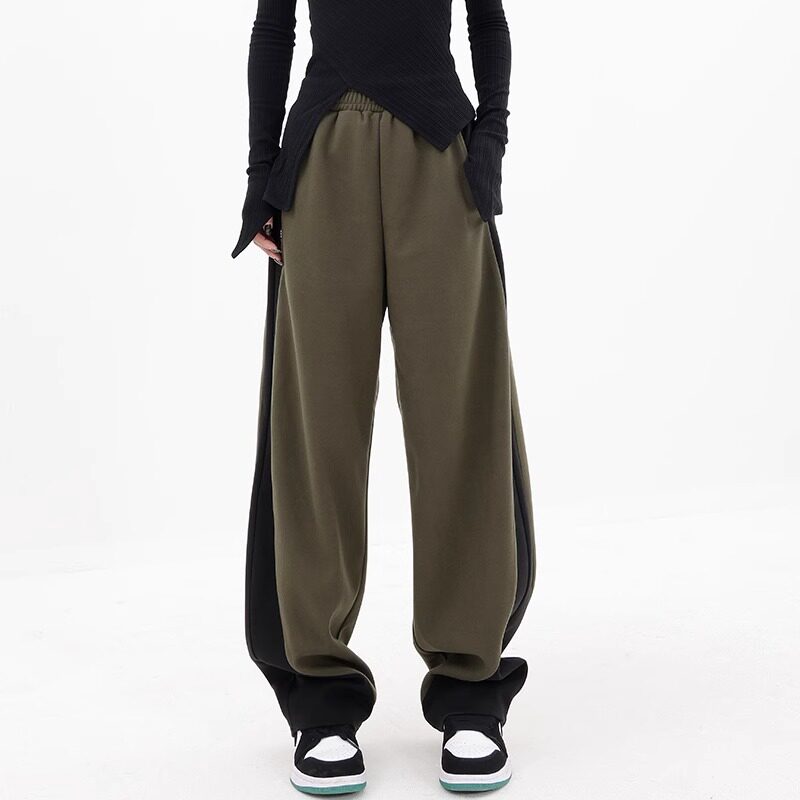 style printemps/automne vert olive-noir