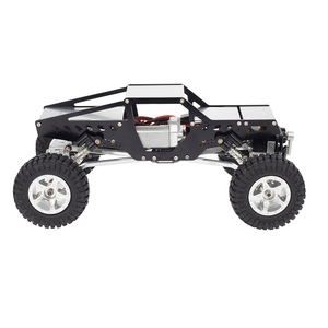1/24スケールRCカーSCX24用のボディフレーム、ESC、モーター、サーボ付きフルメタルシャーシをアップグレード - Product Image 2