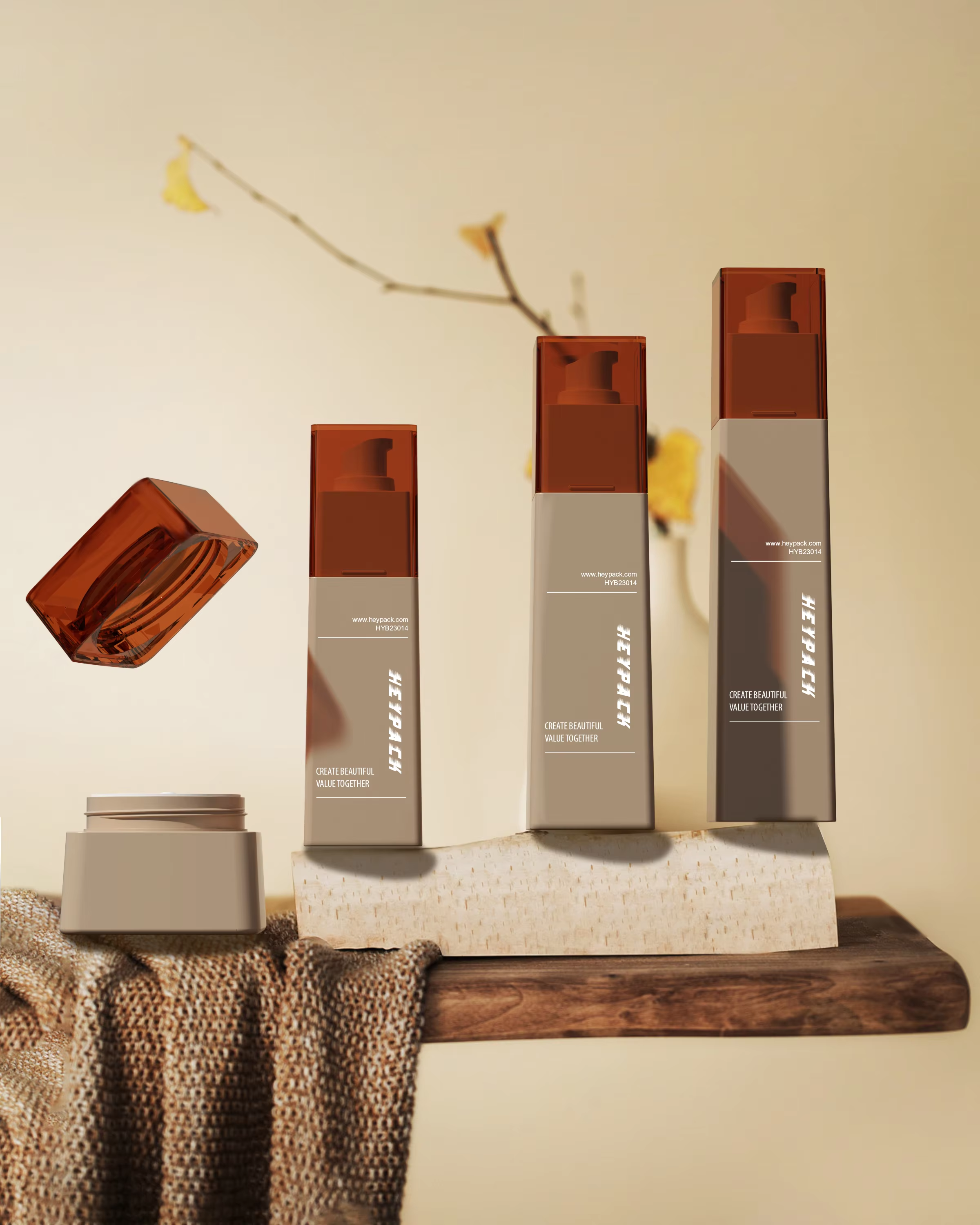 สีน้ำตาล