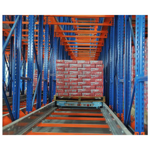 Doppio profondo Pallet Rack di stoccaggio In acciaio sistema di scaffalature navetta Rack navetta Drive nel sistema di Racking dal fornitore della Cina - Product Image 3
