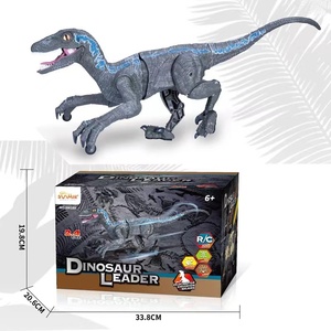 Yeni 2.4g 8ch hayvan modeli oyuncaklar plastik ses ve işık sprey Rc uzaktan yürüyüş dinozor oyuncak çocuklar için simüle ile - Product Image 1
