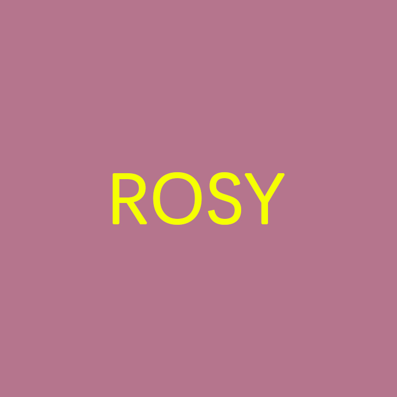 rosy