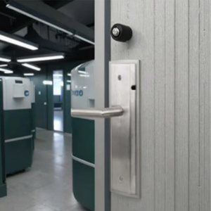 Lucchetto antifurto intelligente per porte in vetro e alluminio per sblocco remoto Bluetooth con compatibilità con chiave e rete IP - Product Image 3