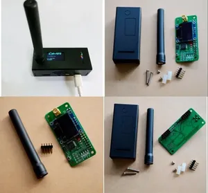 Neuester Jumbospot UHF VHF UV <span class=keywords><strong>MMDVM</strong></span> Hotspot für P25 DMR YSF DSTAR NXDN <span class=keywords><strong>Raspberry</strong></span> <span class=keywords><strong>Pi</strong></span> Zero 3B OLED Metall gehäuse antenne