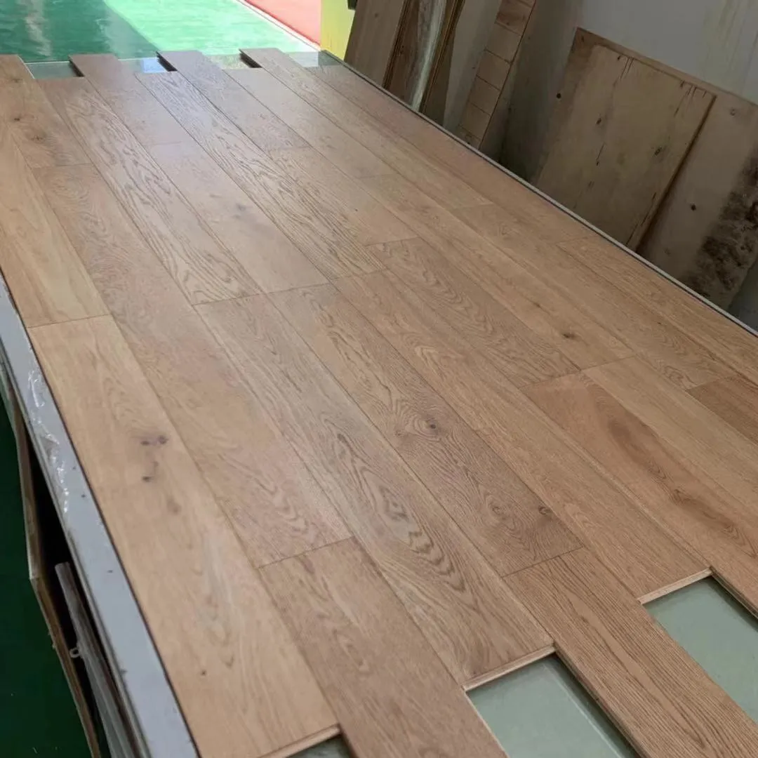2023 European quality 220 mm wide plank hardwood flooring white oak for home