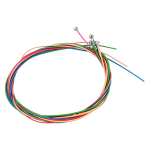 4Pcs Guitar <strong>String</strong> Kit Stainless Steel Wire Inner Core Electric Bass Colored <strong>String</strong> for Acoustic Guitar 120cm - Product Image 1