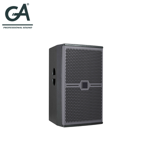Altavoz multifuncional de rango completo bidireccional, sistema de altavoz para iglesia, 15 pulgadas