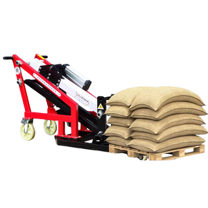 Carrello elevatore idraulico a braccio a manovella elettrico portatile piccolo camion di sollevamento per uso domestico semplice carico e scarico camion a mano - Product Image 6