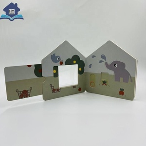 Nuevo diseño, tablero de tapa dura, libros de actividades, rompecabezas personalizado para niños, troquelado, libro de interacción, impresión de libros para niños - Product Image 4