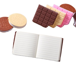 Bloc de notas para estudiantes de escuela primaria, Bloc de notas de chocolate fragante, mini Bloc de notas, venta al por mayor