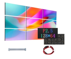 RGX sıcak satış Hub75 arayüzü bilgisayar telefon kontrolü P2.5 kapalı özelleştirilmiş boyutları 320*160mm Led ekran modülü Led ekran - Product Image 1