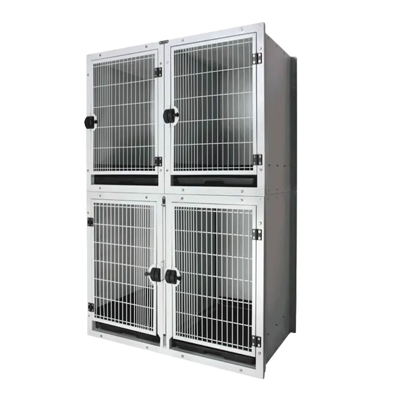 Stainless Steel Pet Cages &Amp; Houses Pet Cages Carriers Houses Large Kennel