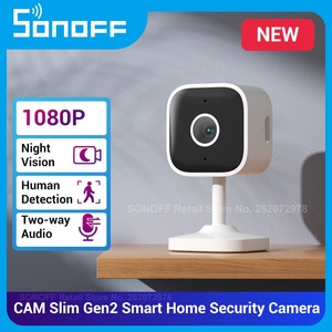 CAM-S2 SONOFF CAMスリムGen2 WiFiスマートホームセキュリティカメラ1080P HDモーション検出アラートナイトビジョンAlexa GoogleホームCAMS2 - Product Image 2